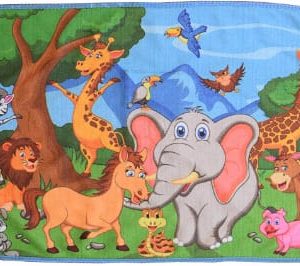 Agani Lunch Towel for School Kids with Spoon cover - Set of 3